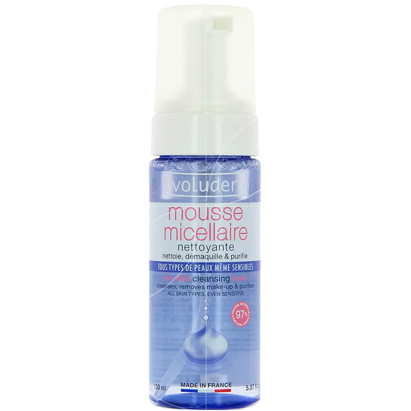 -شستشو-صورت-اولو.درم.webp فوم میسلار شستشو صورت اولو.درم 150 میل - Image 1