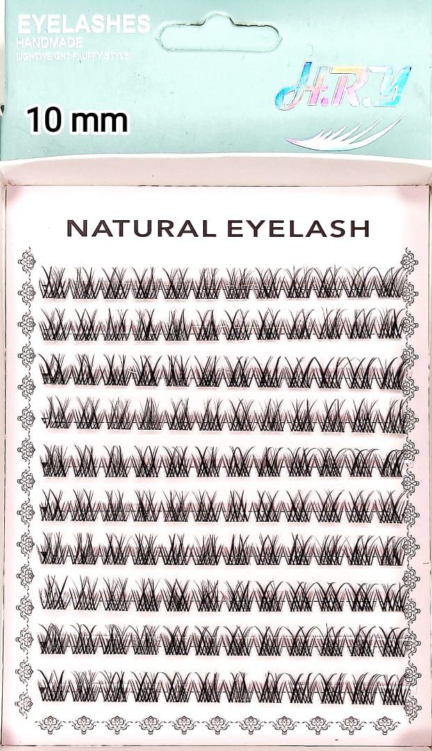 10.jpg پک مژه مصنوعی مدل فیشر H.R.Y سایز 10 - Image 1