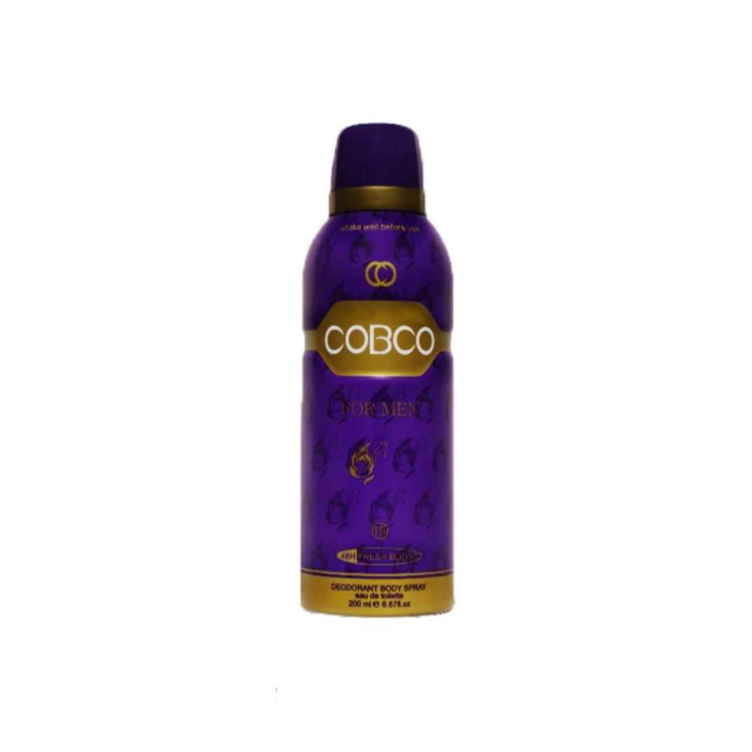 20230219_121336.jpg اسپری بدن مردانه کوبکو مدل Cobco For Men، حجم 200 میل - Image 1