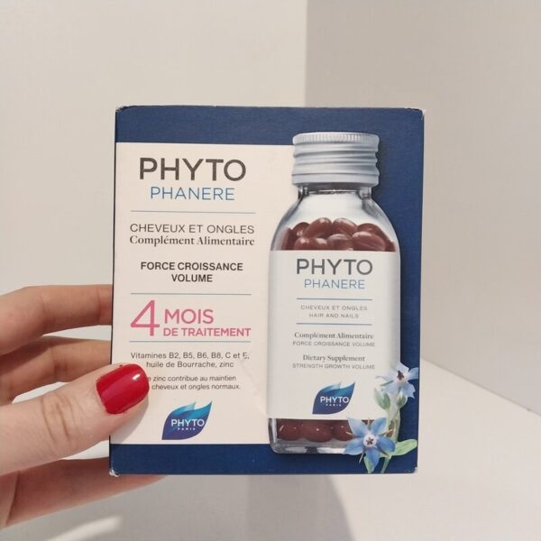 فی.تو طرح قدیم رشد و تقویت مو و ناخن Phyto phanere 4mois