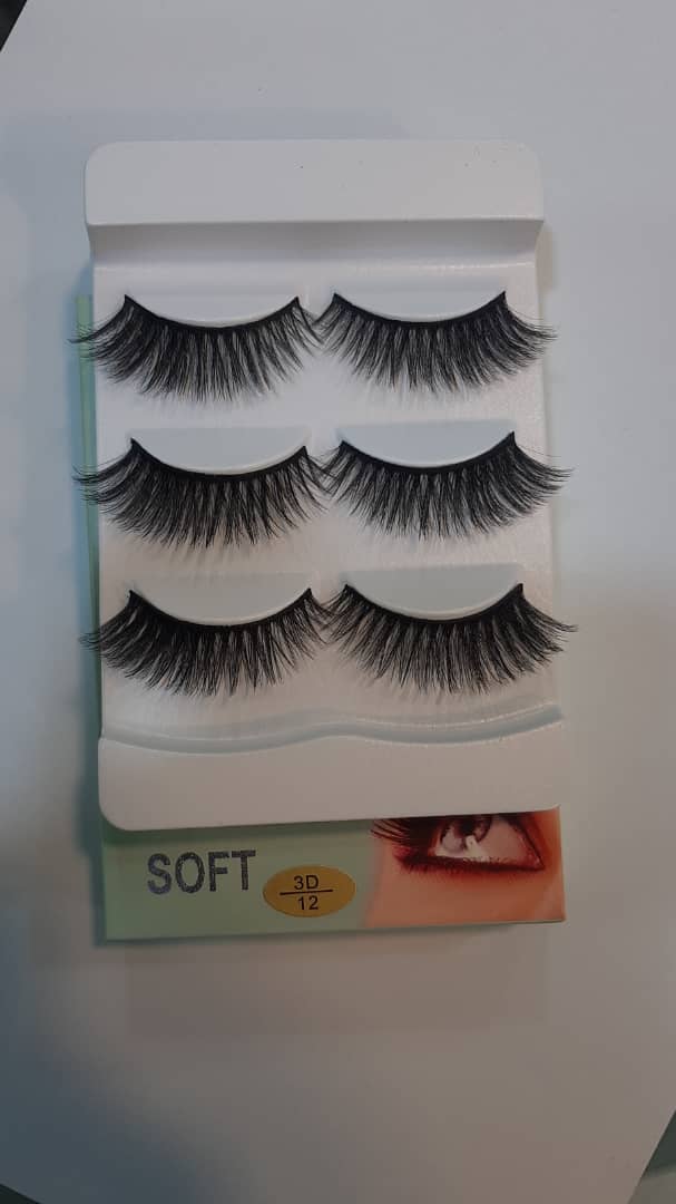 IMG-20230312-WA0010.jpg مژه 3 بعدی H.R.Y سه جفتی کد 12 - Image 1