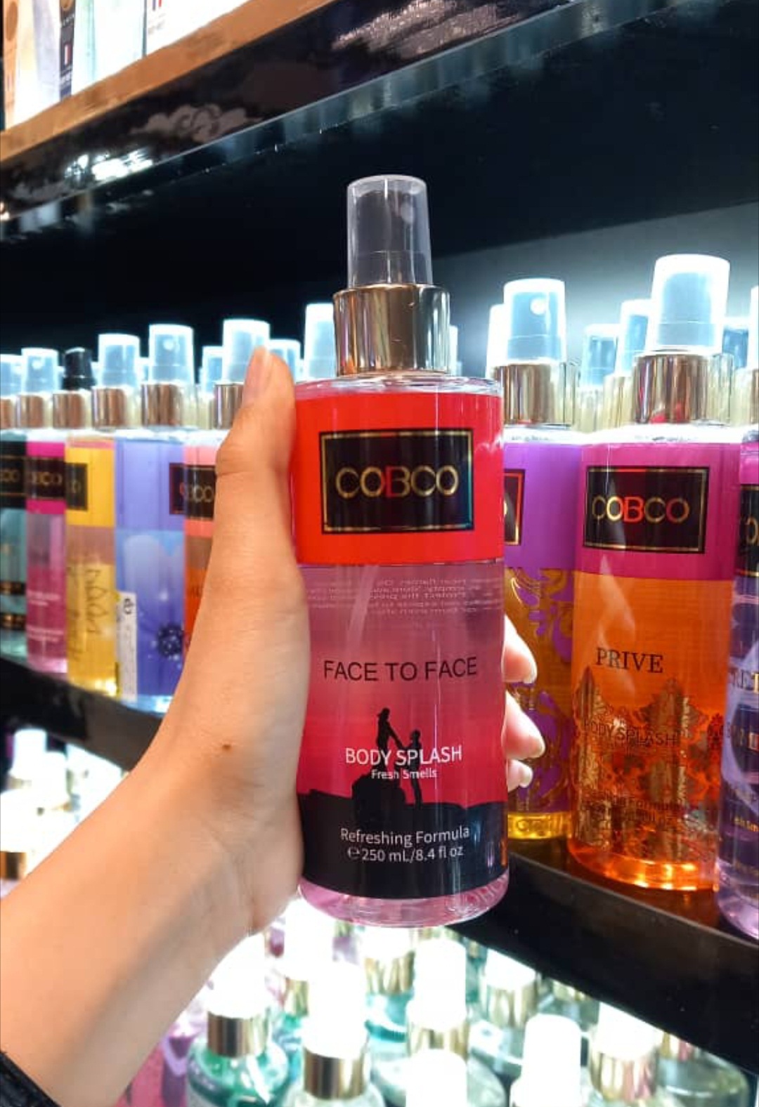 Screenshot_20230815-193930_Gallery-1.jpg بادی اسپلش زنانه کوبکو مدل FACE TO FACE اسانس باربری - Image 1