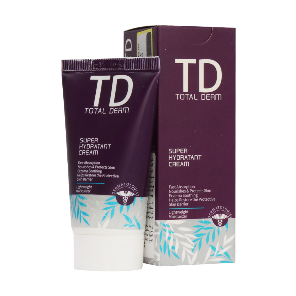 کرم سوپر آبرسان و مرطوب کننده توتال کرم سوپر آبرسان و مرطوب کننده توتال درم - Image 1