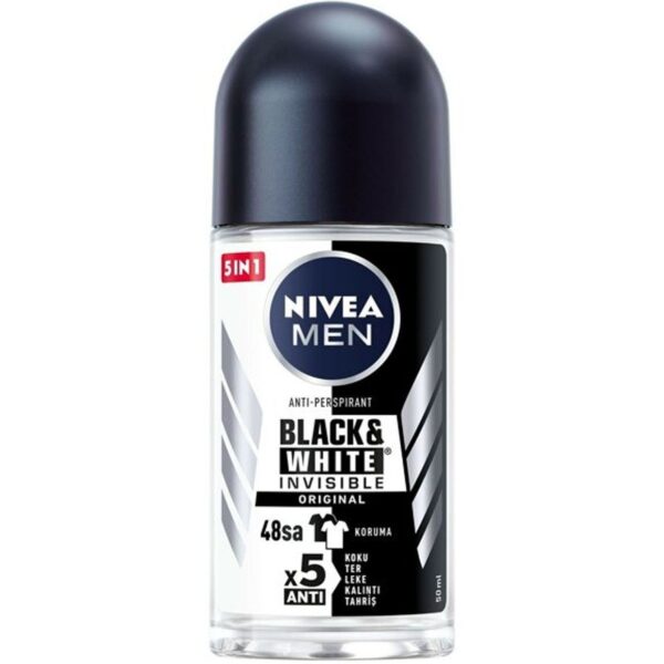 رول ضد تعریق مردانه نیوآNevea مدل Invisible Black White