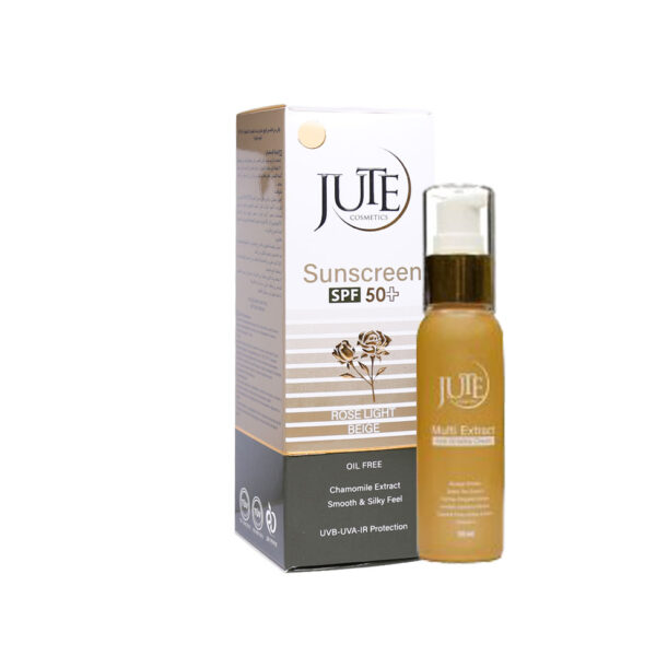 کرم ضد آفتاب ژوت رزلایت بژ مناسب پوست چرب