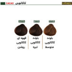 رنگ مو نچرال گروه رنگ کاکائویی - Image 2