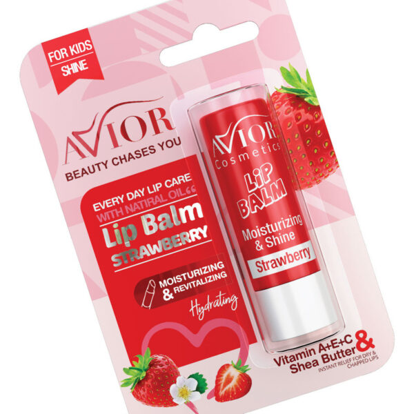 بالم لب اویور مدل strawberry