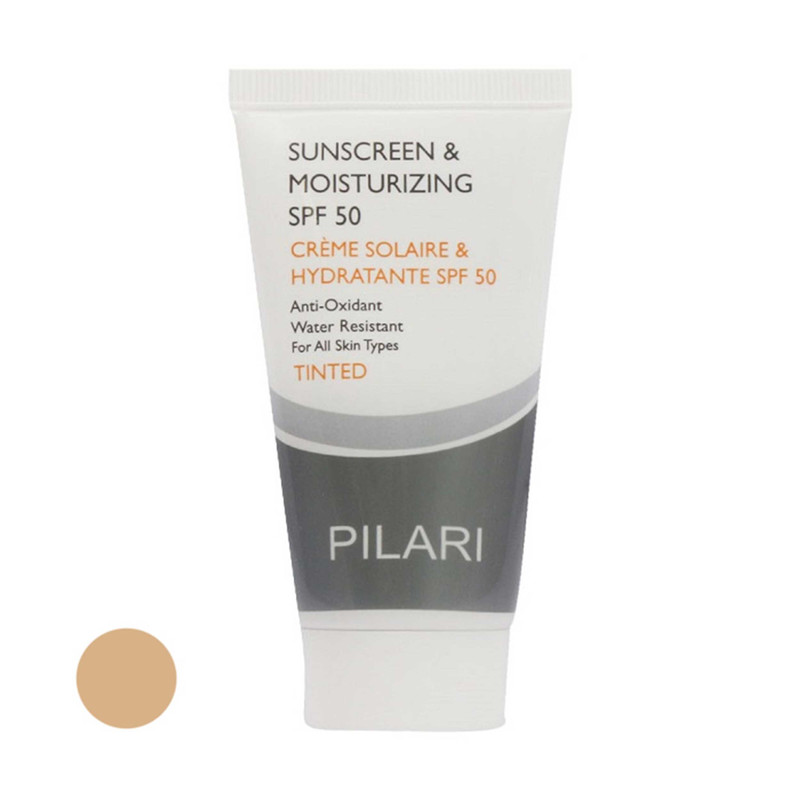pi.jpg کرم ضد آفتاب رنگی پیلاری مدل SPF50 - Image 1