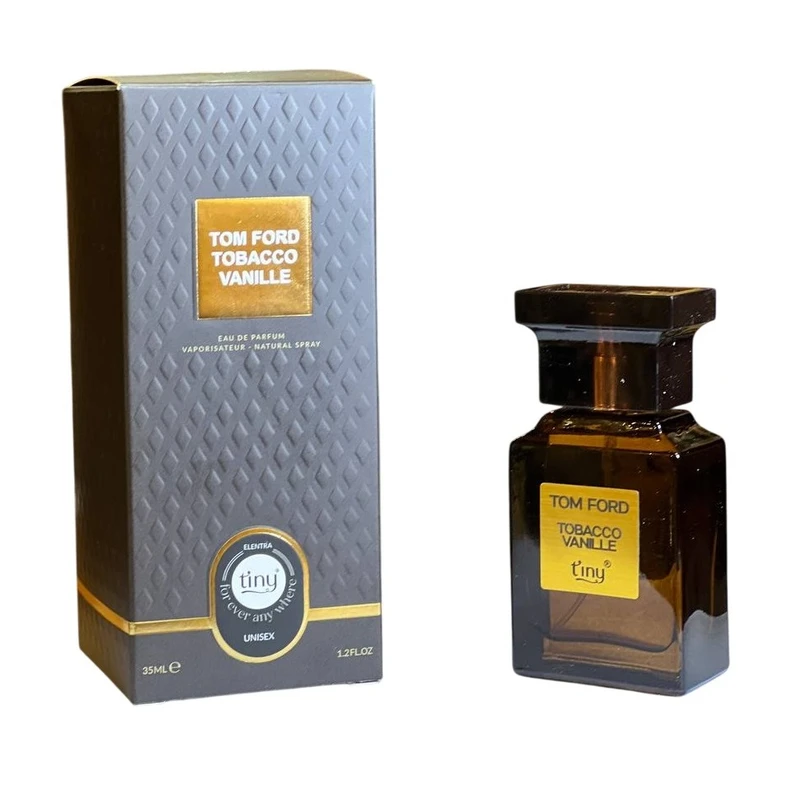 50c4cf02f20e21f29c5d3c07eaf7b27c429dc558_1749410810.webp عطر جیبی النترا تاینی مدل تام فورد تنباکو وانیل حجم 35میل - Image 1