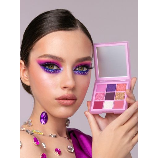 پالت سایه چشم ۹ رنگ  بی کالر B.COLOUR(7DAYS) - تصویر 3