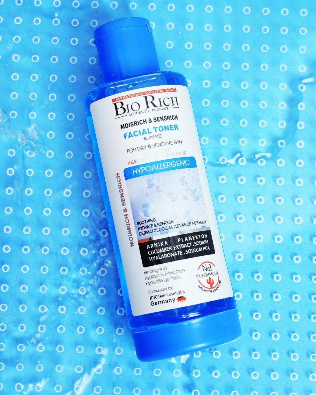 biorich-facial-2-phase-toner-for-dry-sensetive-skin.jpg تونر دو فاز بایوریچ مناسب پوست خشک و حساس - Image 1
